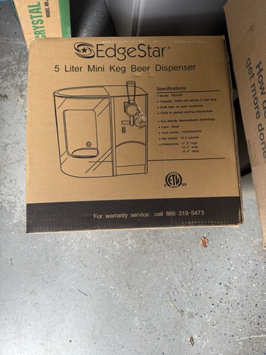 Edgestar deluxe mini kegerator - edgestar,
